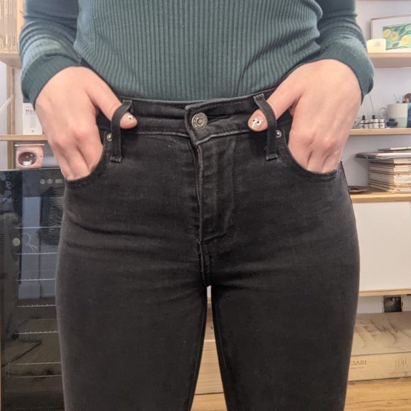 Levi's 721 black skinny jeans - Picture 3 of 5